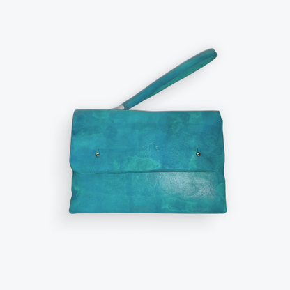 Aqua Nicole Clutch Handbag