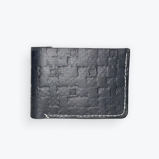 Embossed Matthew Bi-Fold Wallet