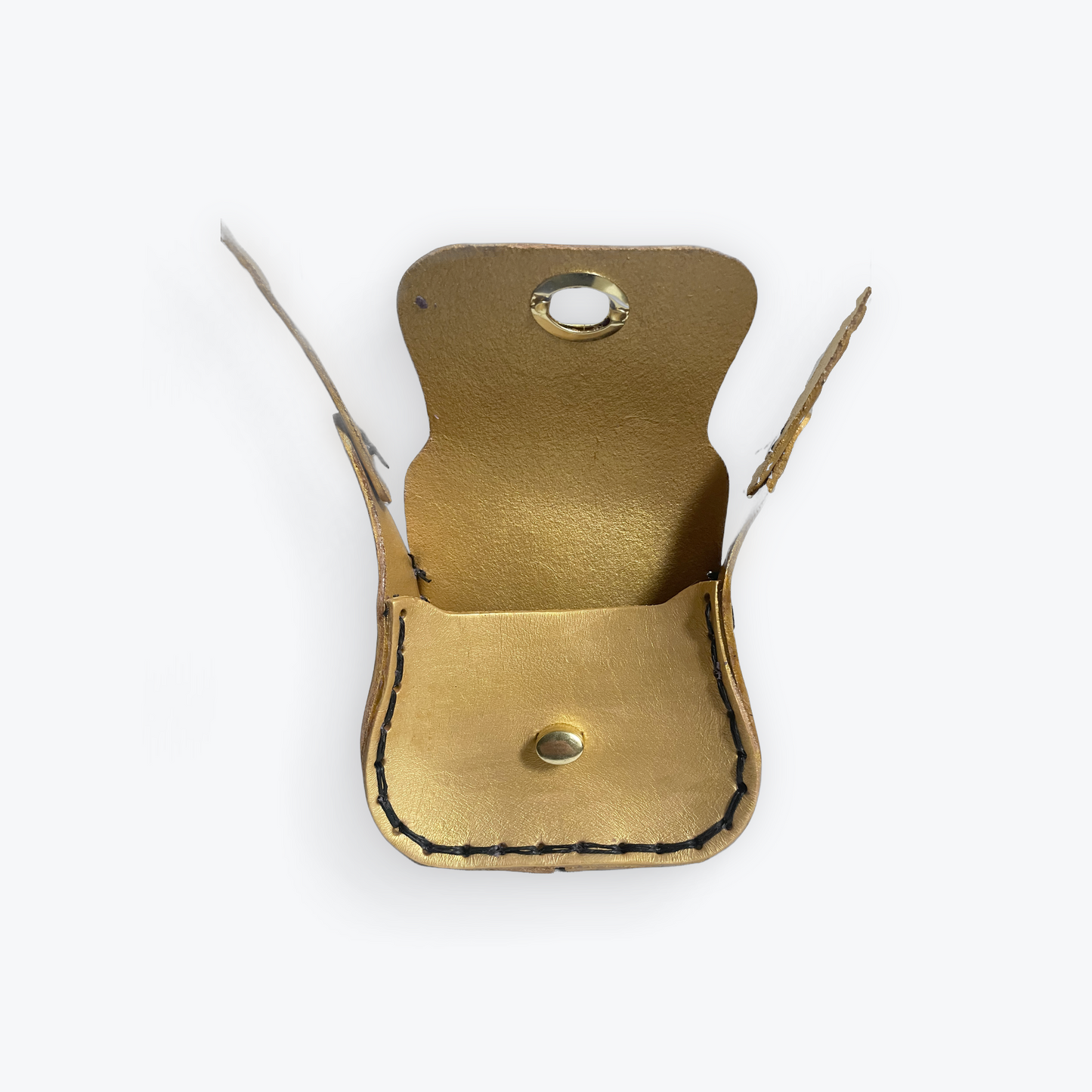 Gold Hannah Mini Shoulder Bag